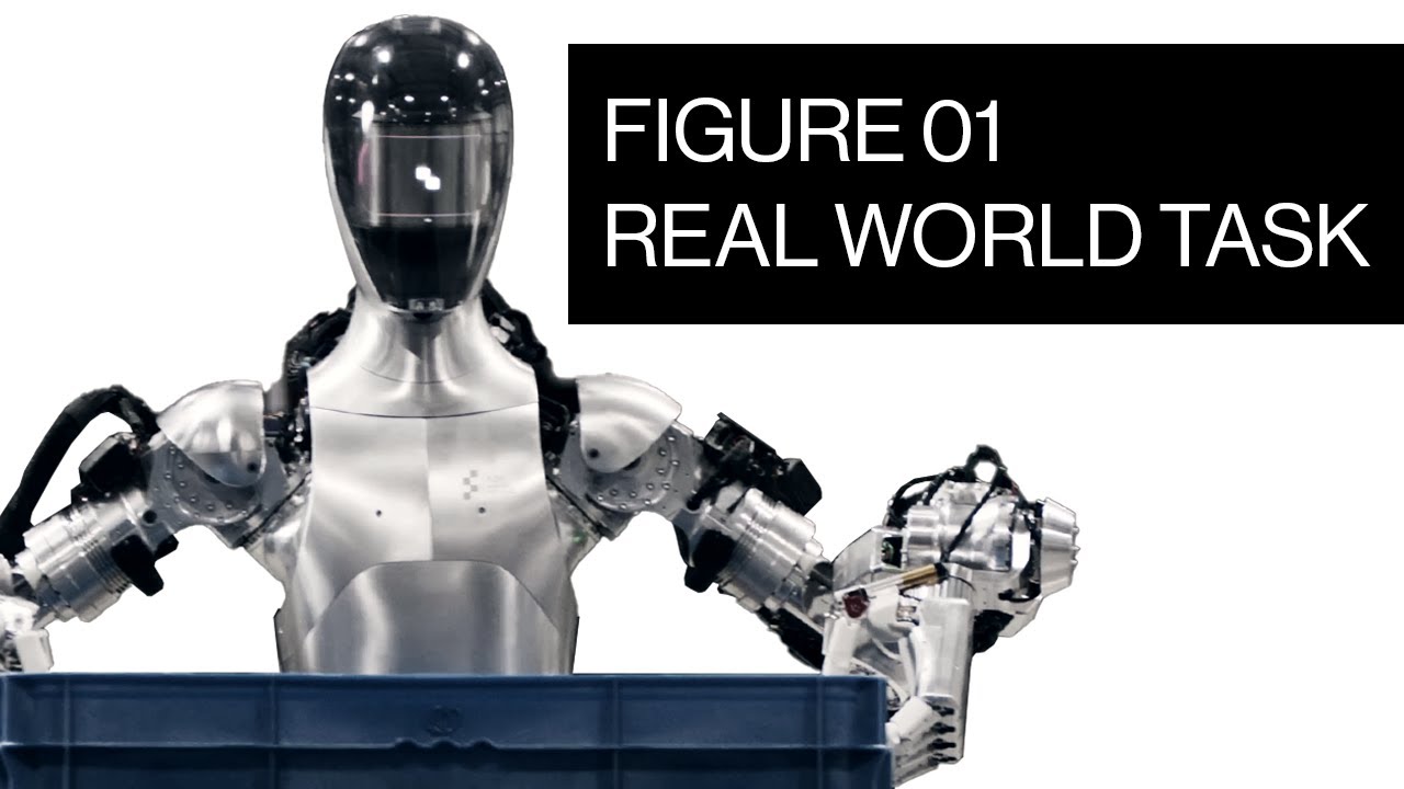 Робот Figure 01 с нейросетью ChatGPT. Он почти как человек! Самый умный робот в мире. Фото.