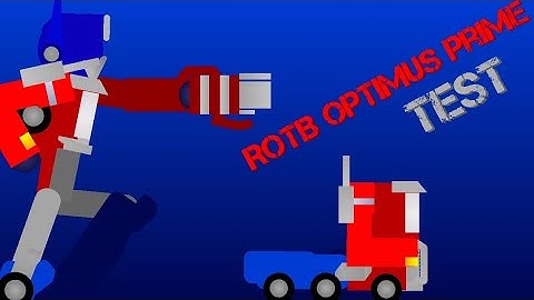 ROTB Optimus Prime test | stick nodes pro
