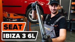 Как заменить амортизаторы задней подвески на SEAT IBIZA 3 6L [ВИДЕОУРОК AUTODOC]