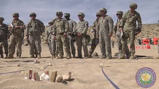 2-198 Armored Regiment conducts a combined-arms rehersal at NTC.