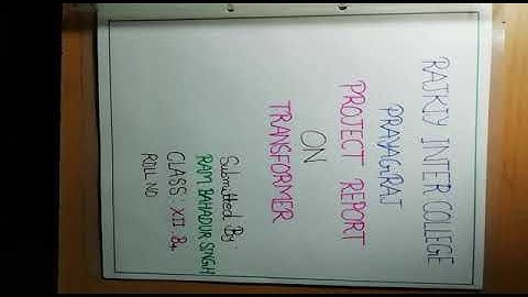 Project on transformer in hindi