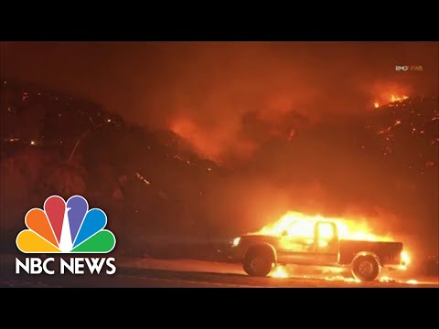 Thousands told to evacuate as mill, mountain fires leave 2 dead in northern california