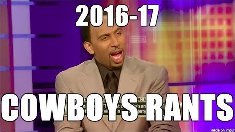 NEW Stephen A Smith Cowboys Rants (2016-17 Season) "DALLAS COWBOYS CHOKE AGAIN!"