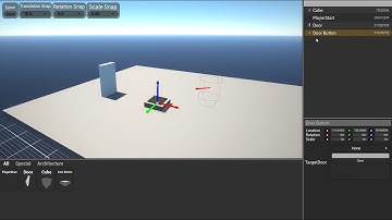 In Game Level Editor - Custom Property System (Unreal Engine)