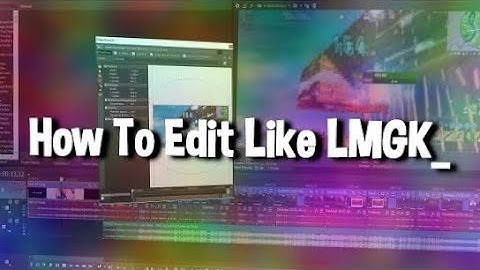 Tutorial: How To Edit Like Numby, Clerke and LMGK Sony Vegas (Mitr0, Mongraal, Crr) Part 1
