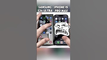 iPhone 15 Pro Max vs Samsung S24 Ultra ⚡ Speed Test Showdown! Who