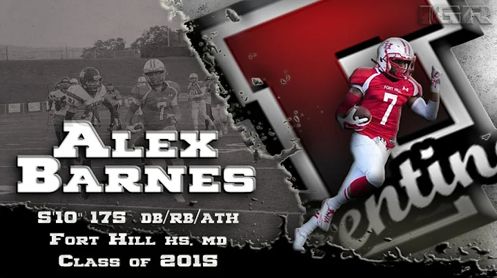 Alex Barnes Senior Season Highlights - Fort Hill H...