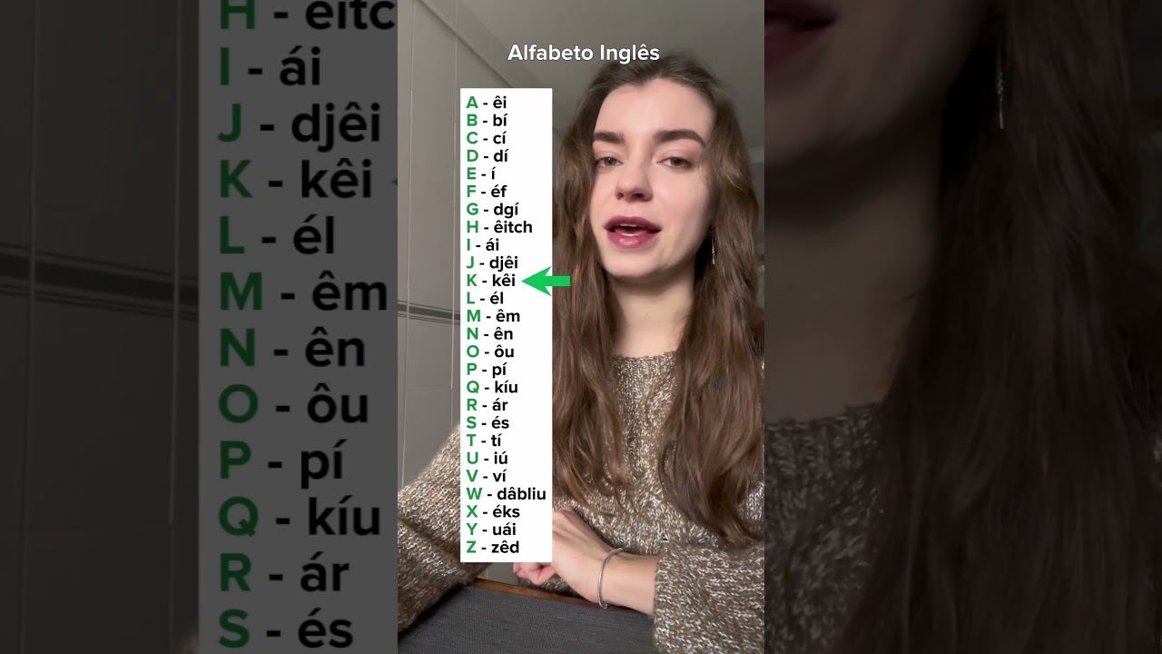 Aprenda o Alfabeto inglês inglês para iniciantes em 30 segundos!