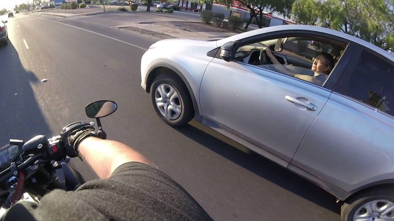 Driving down the road watch youtube