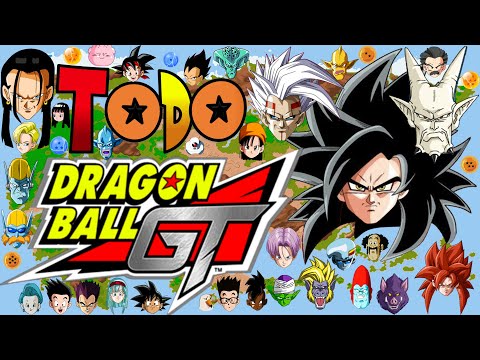 TODA História do Dragon Ball GT Esquematizada