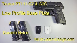 Low Profile Base Plate Pad for Taurus PT111 G2 G2C