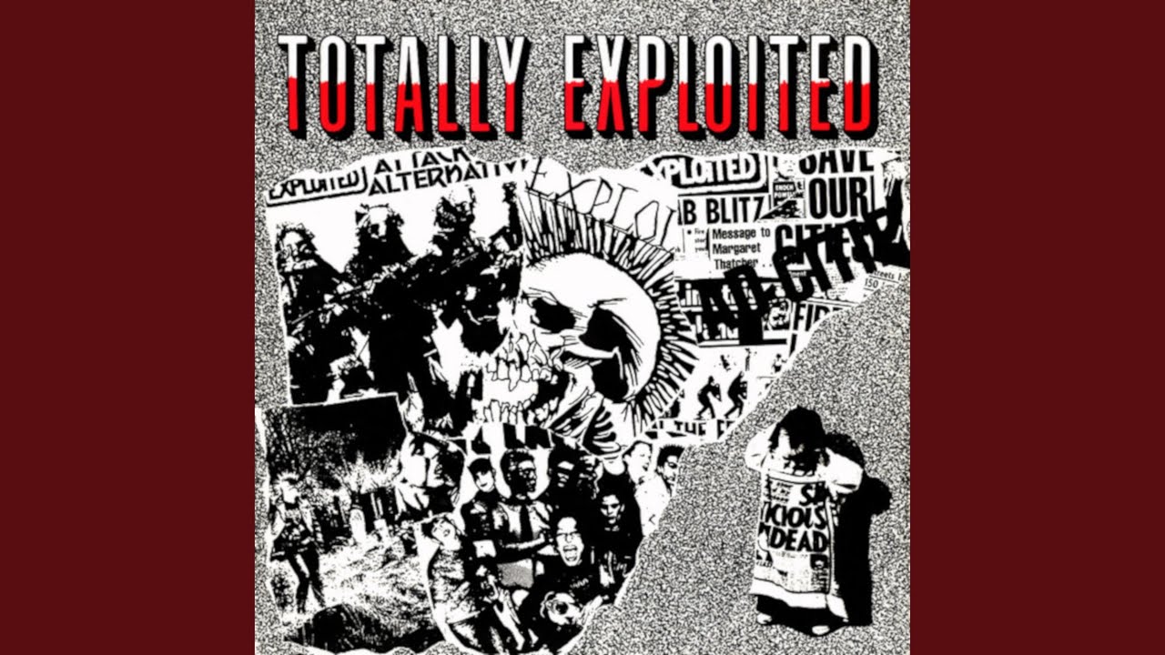 THE EXPLOITED - Troops Of Tomorrow (USED LP) - NAT RECORDS