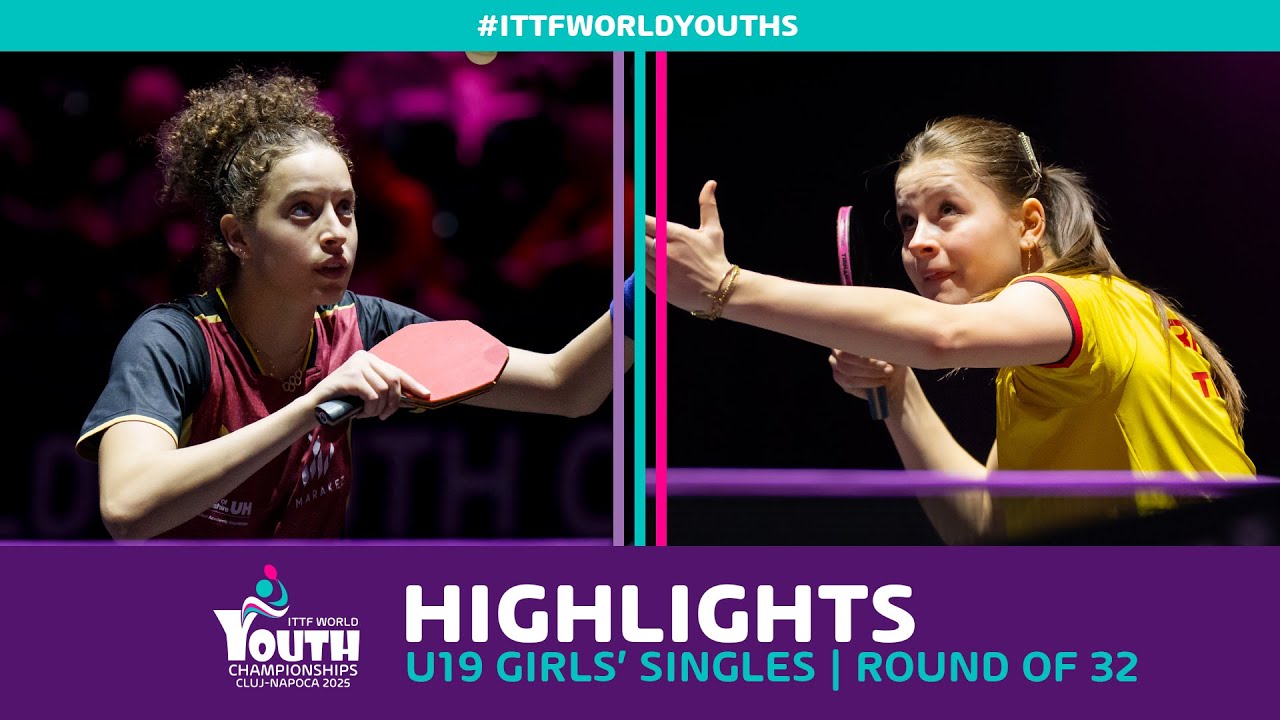 Hana Goda vs Lilou Massart | U19 GS - R32 | #ITTFWorldYouths 2025