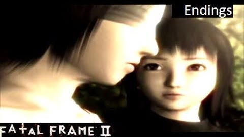Fatal Frame II Crimson Butterfly (Hard) Part 14 Final Boss: Kusabi / Sae Kurosawa + Endings