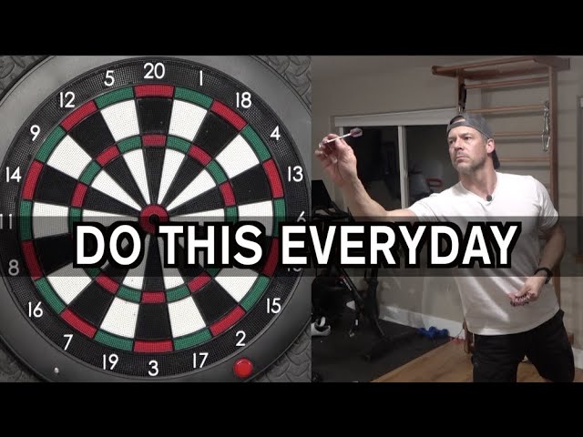 Trip McNeely shows off his home Gran Board set-up - No Bull Darts