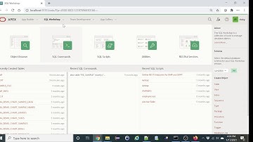How to create a protected RESTful web service in Oracle APEX