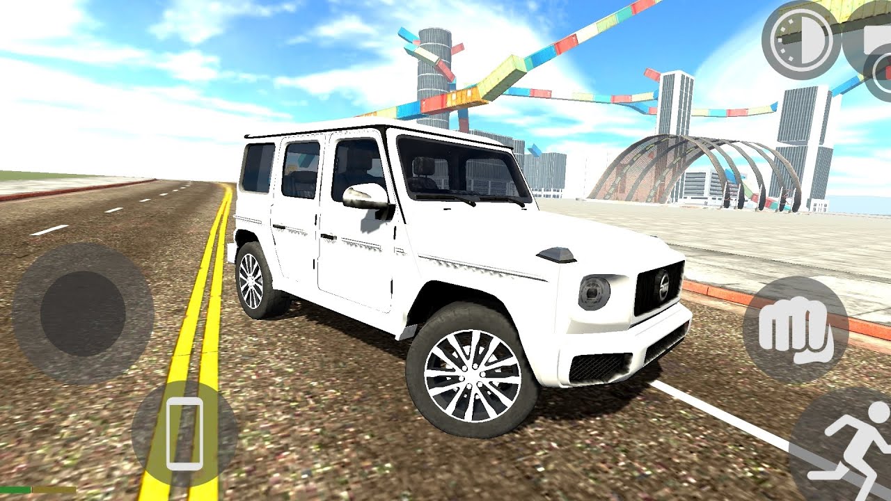 BENZ G WAGON CAR DRIVING AND STUNTING | ANDROID GAMEPLAY | INDIAN BIKES 