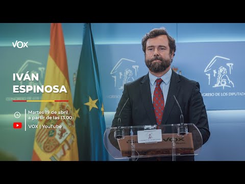 Espinosa desgrana las medidas concretas de VOX para paliar la crisis económica y social de España