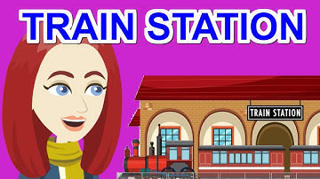 English Conversation between Clerk and Passenger - English Conversation Video with Subtitles🧡🚂