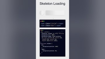 How To Create Skeleton Loading Animation With CSS | Pure CSS Skeleton Loading Animation #skelton