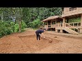 Digging fish ponds  clears trenches around the house to drain rainwater chc th minh  ep12