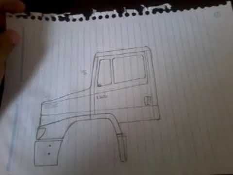 Como desenhar caminhão 1620 (parte 2) 