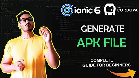 Ionic 6 Cordova | Create project - Run in device - Generate APK file | Complete guide for Beginners
