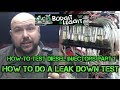 How To Test Diesel Injectors Leak Back Test Part 1 Bodgit And Leggit Garage