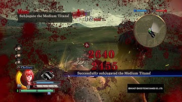 Attack on Titan ps4 double kill