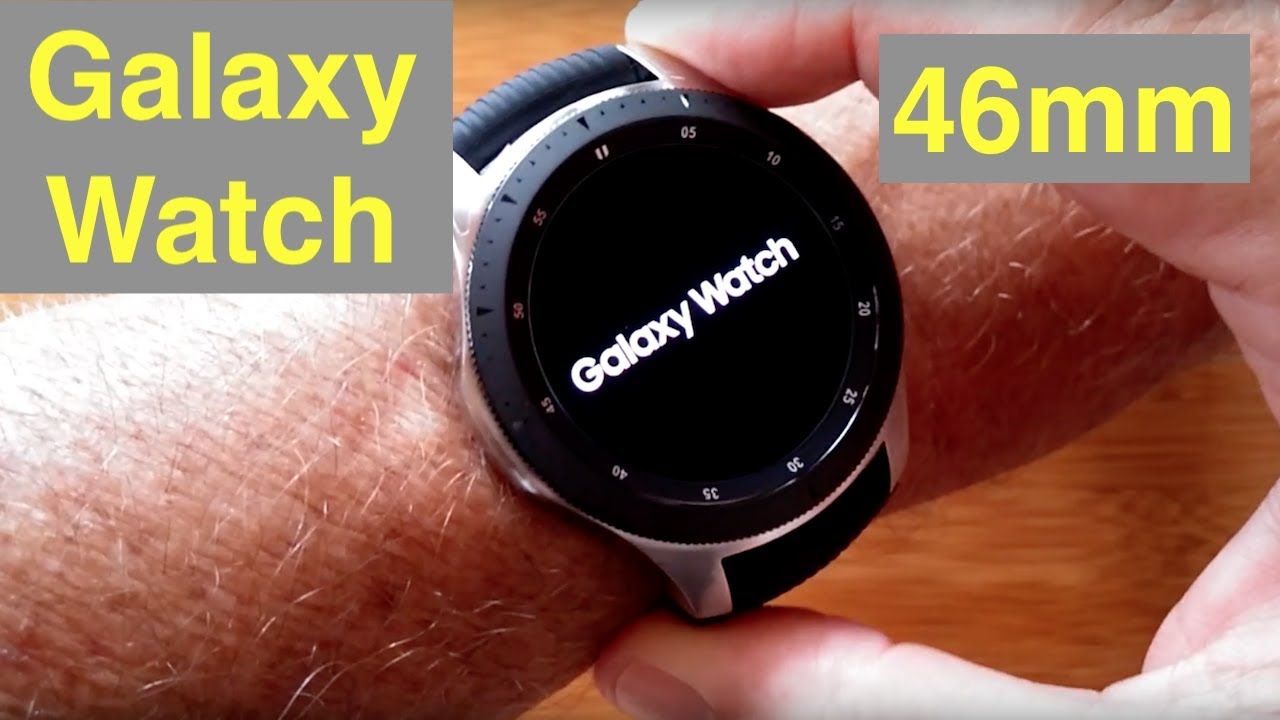 kant bånd Kostume Samsung Galaxy Watch (Gear S4) 46mm Men's Tizen OS Health Tracking  Smartwatch : Unboxing & Review - YouTube