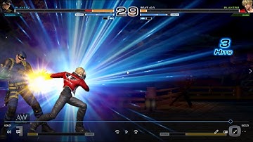 Heidern vs Rock Howard - The King of Fighters XIV Combos KOF 14