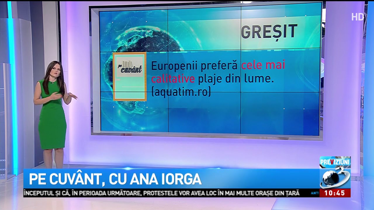 Pe cuvânt, cu Ana Iorga. Când este corect să folosim cuvântul „calitativ” limba romana wikipedia