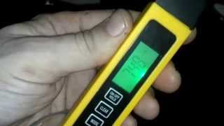 Cheap TDS, EC & Temp meter (Total Dissolved Solids & Electrical Conductivity test.)