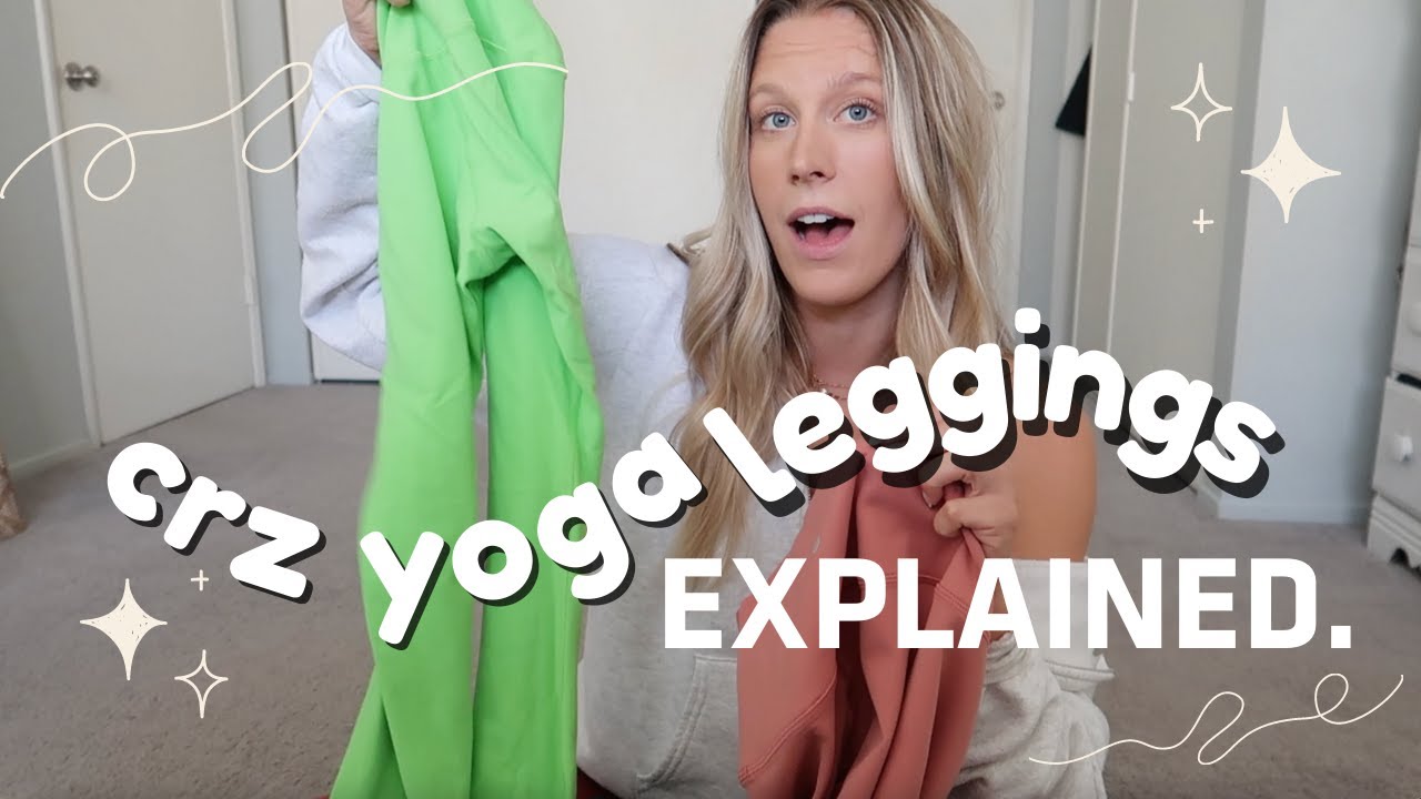 BATTLE OF CRZ YOGA LEGGINGS⚡️// Ranking All of My CRZ Yoga Leggings +  everything you need to know! 