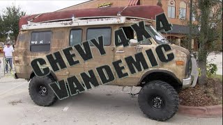 1984 4X4 Chevy Van. Vandemic!