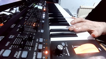 Cityscapes Cyberpunk/Sci Fi Pad on Behringer Deepmind 12 Custom preset