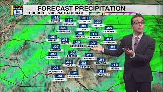 Rain/snow to drop temperatures tomorrow