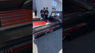 Slick 58’ Apache fleetside! #custom #restored #classic #sema #gm #chevy #streettrucks #trucks