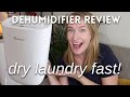 HOW TO DRY CLOTHES IN WINTER // MEACO DEHUMIDIFIER REVIEW