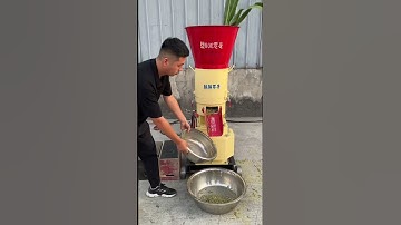 The new multifunctional feed pellet machine is a new type of breeding equipment with crushing