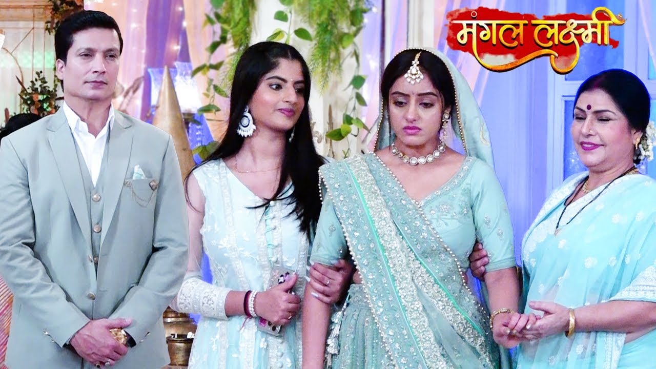 Mangal Lakshmi | Kapil Was Happy To See Mangal in wedding Attire | On Sets