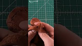DIY Leather Drawstring Bag Tutorial | Realeather Kit for Beginners