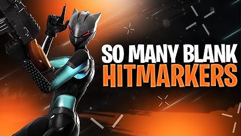 I Keep Getting BLANK HITMARKERS... (Fortnite NEEDS to fix this!)
