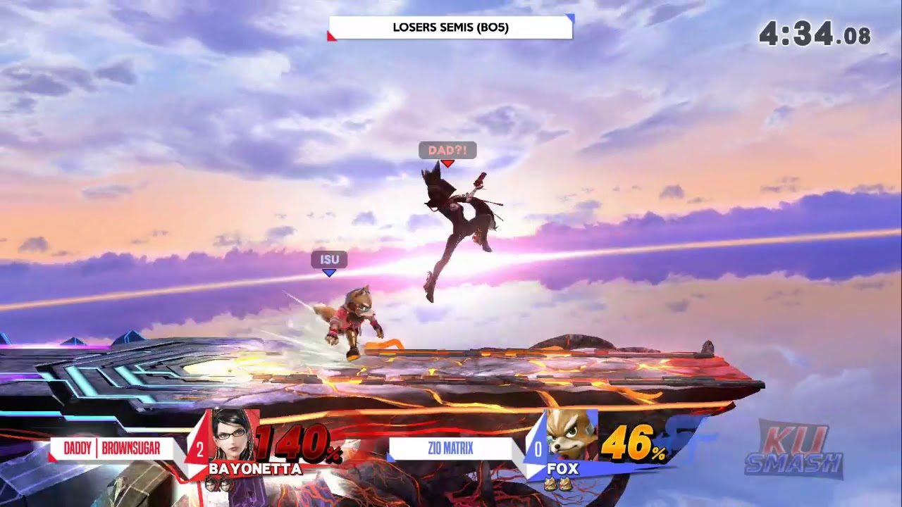 RCJL #10 - Losers Semis - Brown Sugar (Mario, Diddy, Bayo) vs Zio Matrix (Fox)