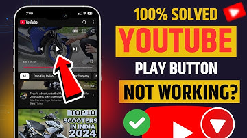 How to Solve YouTube Play Button Not Working Problem
