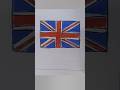 United Kingdom Flag Drawing 🇬🇧 | Easy & Beautiful Flag Art Tutorial 🎨#UnitedKingdom #easyflagdrawing