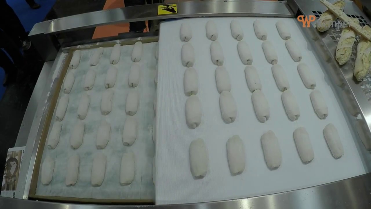 PANE Teigbandanlage - Krusti // PANE Dough Strip Line - Baguette Rolls