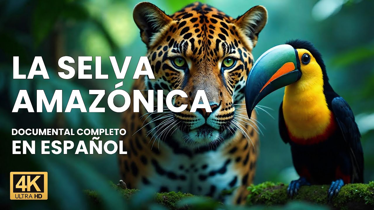 Amazonía Inexplorada: La Vida Secreta de la Selva Amazónica – Documental 4K en Español #documentales