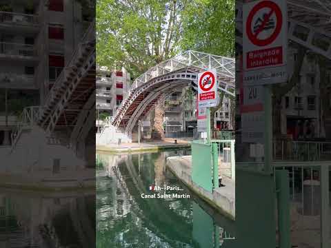 Videó: A Canal Saint-Martin negyed Párizsban