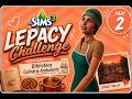 eu não esperava esse romance tão cedo 👀🍷🐟🧡 | Lepacy Challenge Base Game | The Sims 3 #parte2